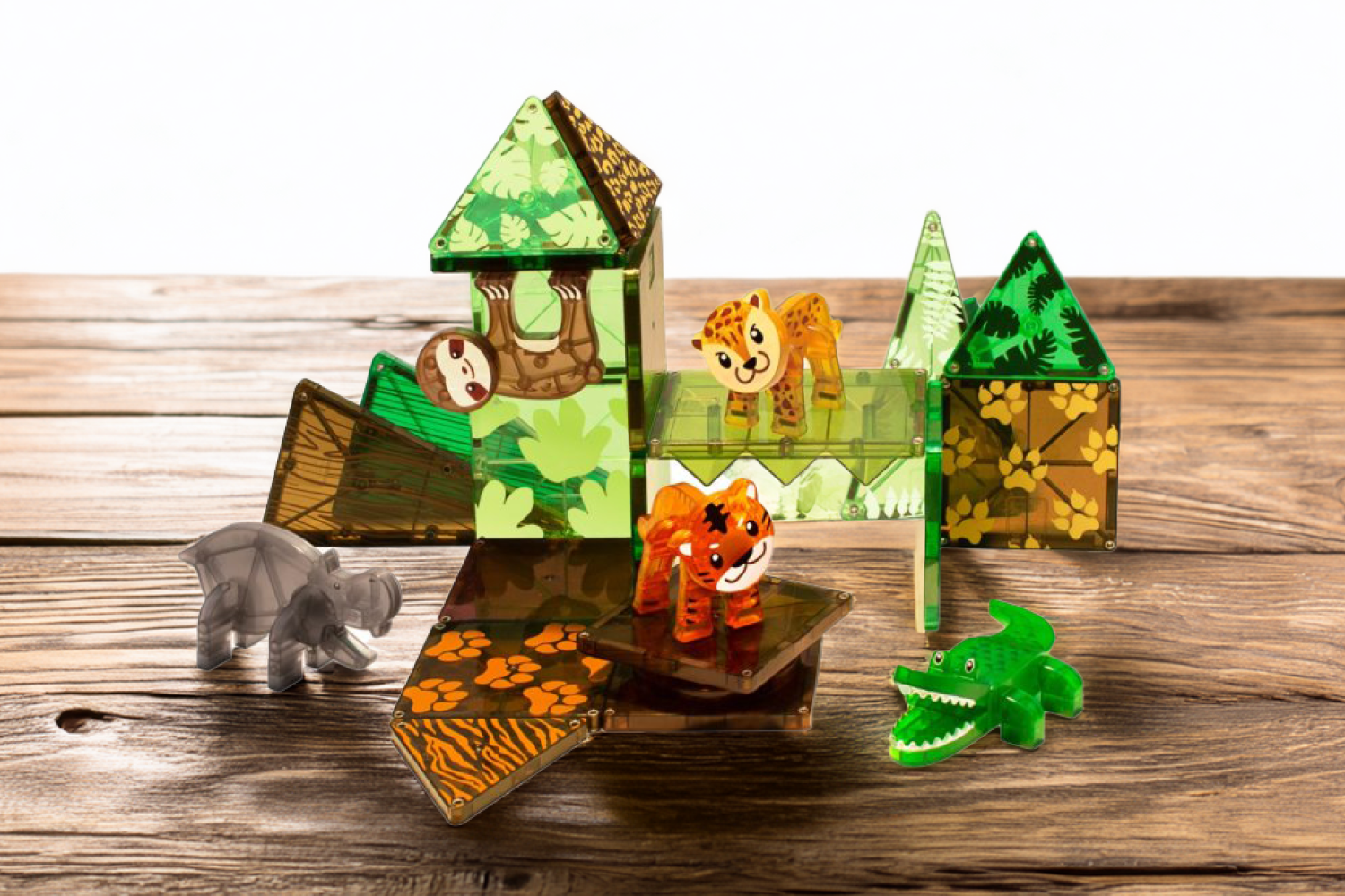 Magna Tiles jungle